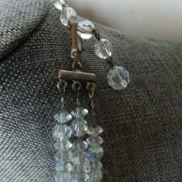 Vintage, Austrian Crystal, Tiered, Choker Necklace - Picture 15 of 16